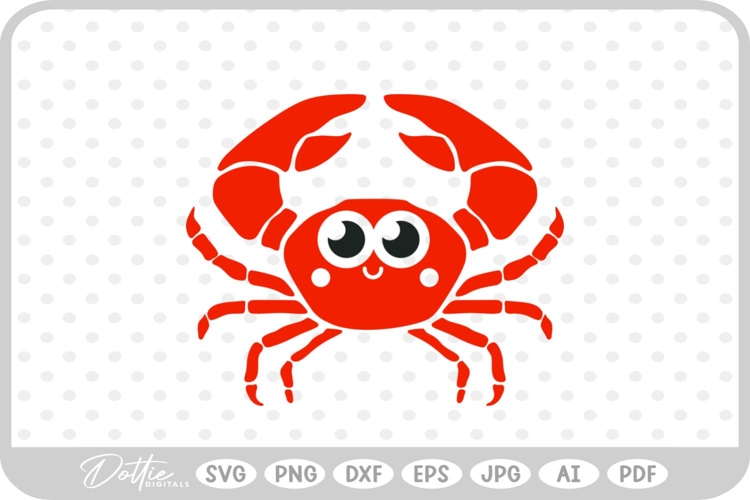 Crab Svg Image 17