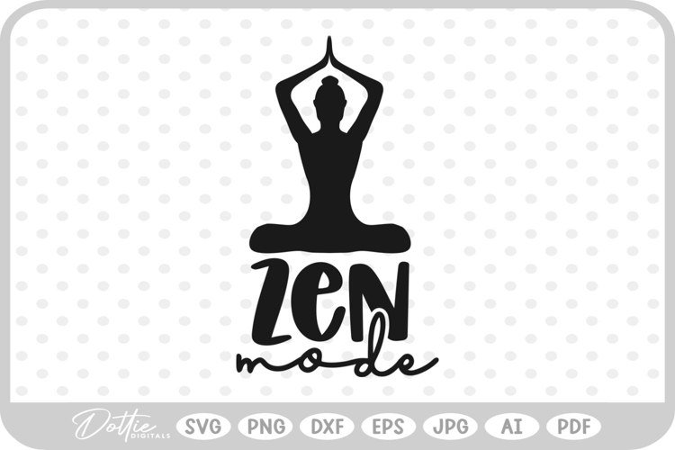 Yoga Quote SVG PNG DXF