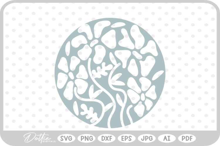 Boho Flower SVGs Image 12