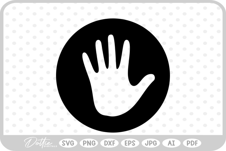 Hand Svg Image 18