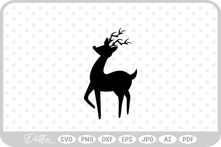 Reindeer Christmas Svg Image 7