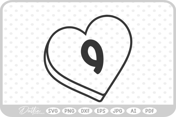 Heart Shape Svg Image 14