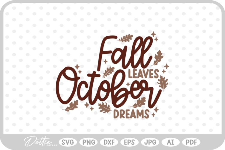 Fall Leaves Vector Image 7