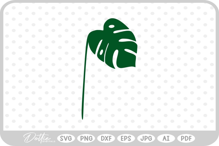 Tropical Leaf Svg Image 22