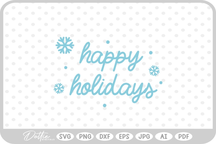 Happy Holidays Png Image 21