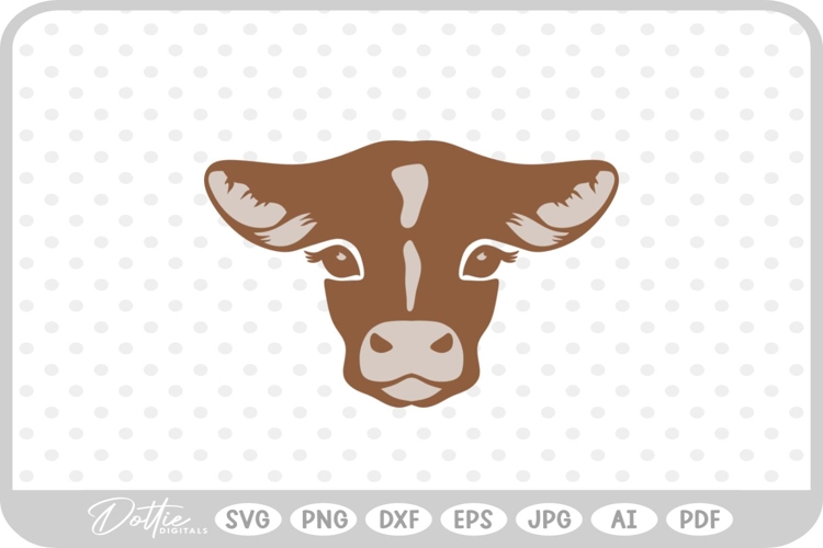 Cow Vector Image 8
