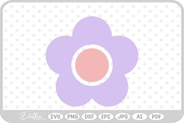 Cute Flower Svg Image 8