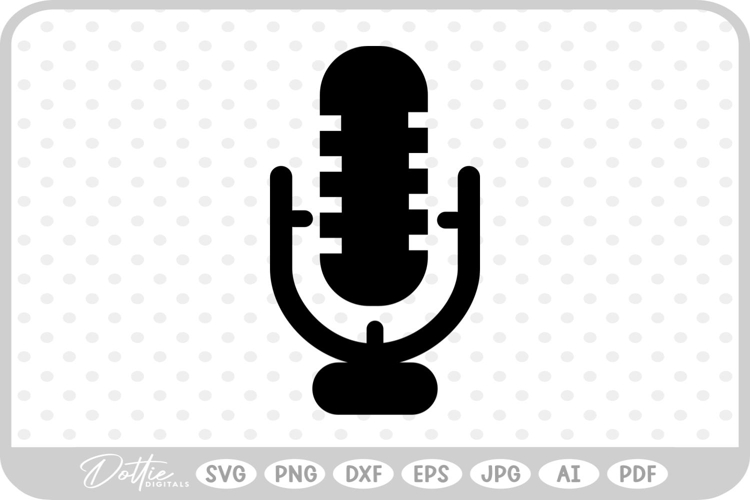 Microphone Svg Image 17
