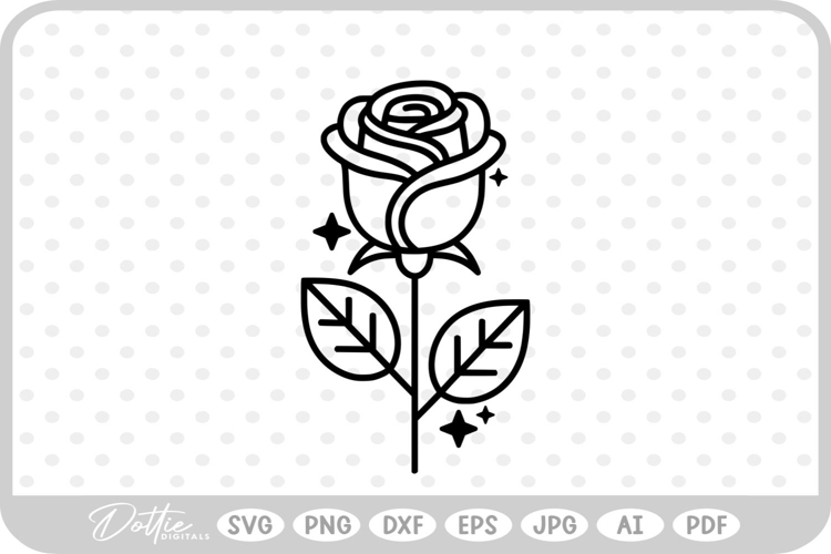 Rose Vector Png Image 20