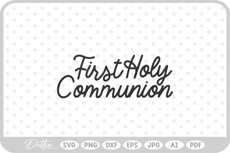First Communion SVGs Image 18