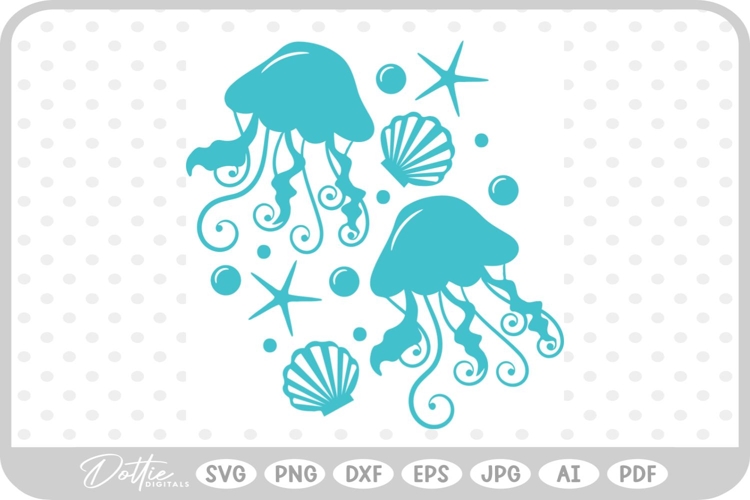 Jellyfish Svg Image 15