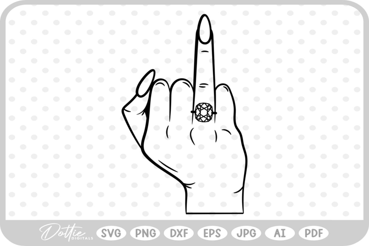 Ring Finger Svg Image 12