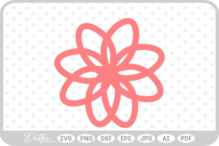 Flower Silhouette Image 20