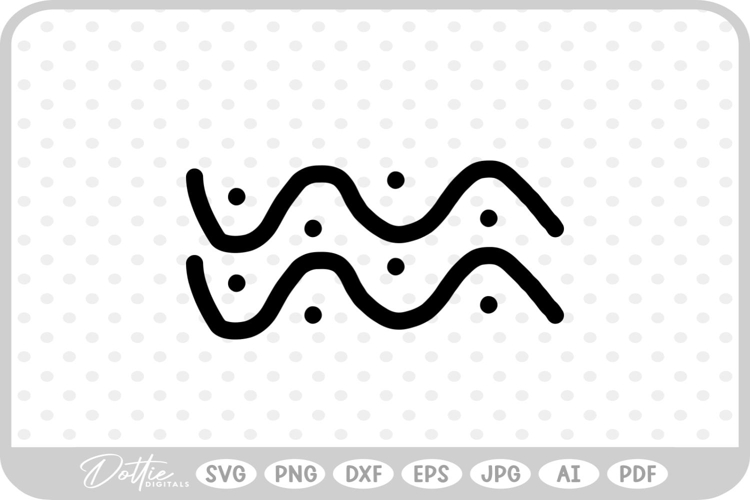 Wavy Line Vector Image 24