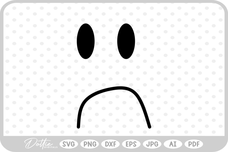 Sad Face Emoji Image 10