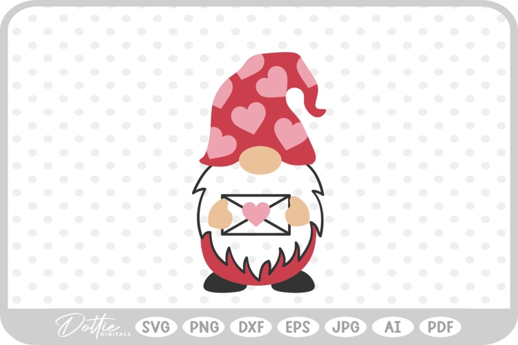 Valentines Day Gnome Svg Image 5