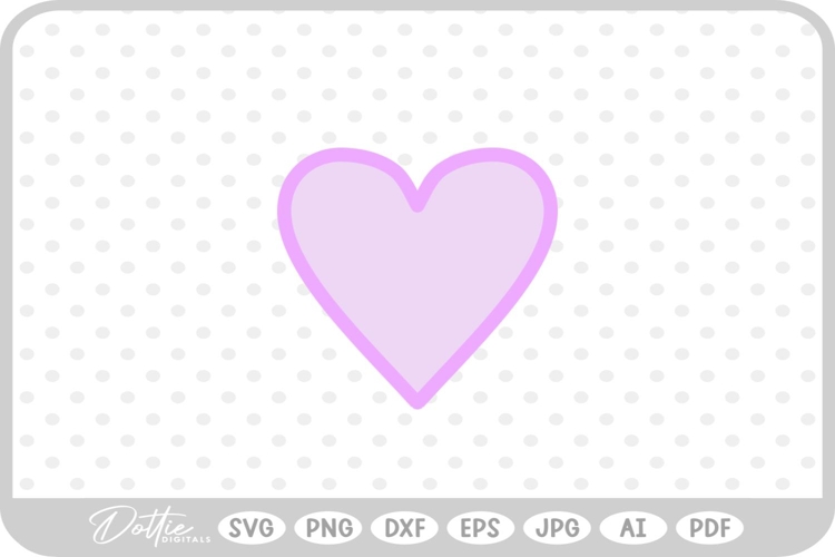 Heart Shape Svg Image 7