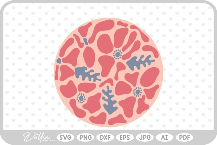 Boho Flower SVGs Image 19