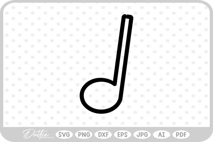 Music Note Svg Image 19