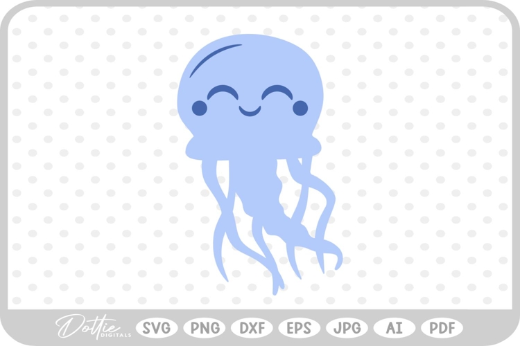 Jellyfish Svg Image 5