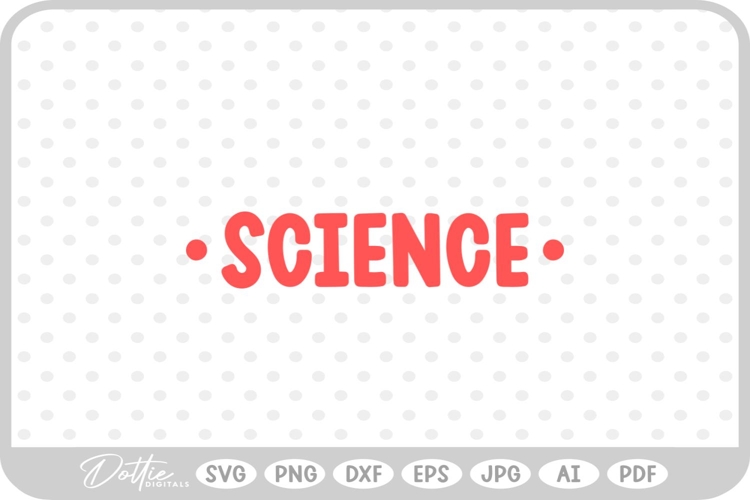 School Subject SVG PNG DXF