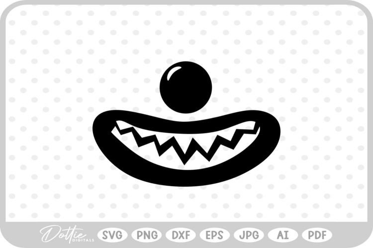 Clown Svg Image 8
