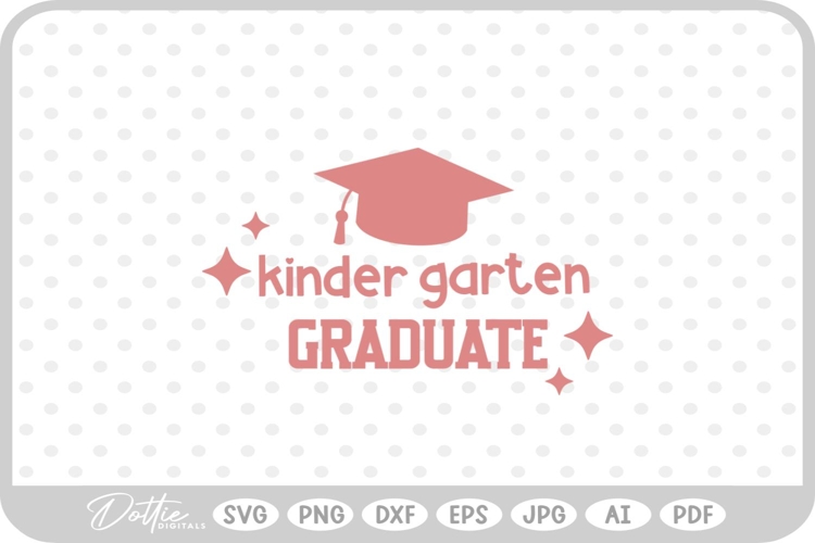 Kindergarten Graduate Svg