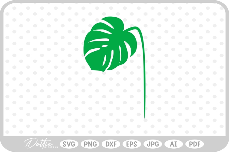 Tropical Leaf Svg Image 21