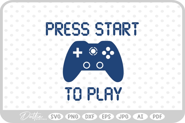Video Game Controller Quote SVG PNG DXF