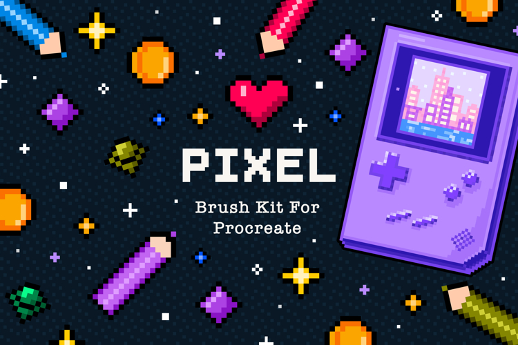 Pixel Art Procreate Brushes