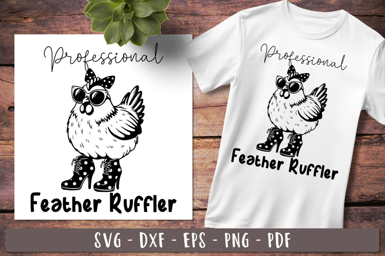 Professional feather ruffler Funny birds Sarcastic