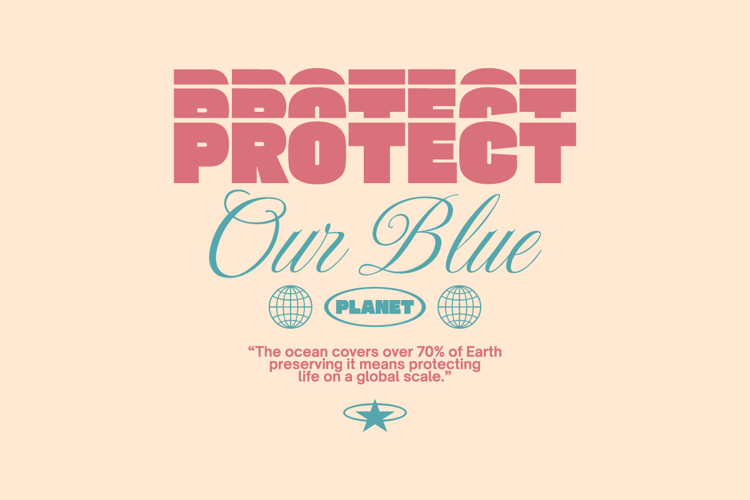 Protect Marine Environment T-shirt Design