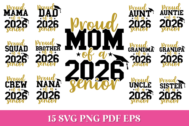 Mom Of Graduate Svg Image 11