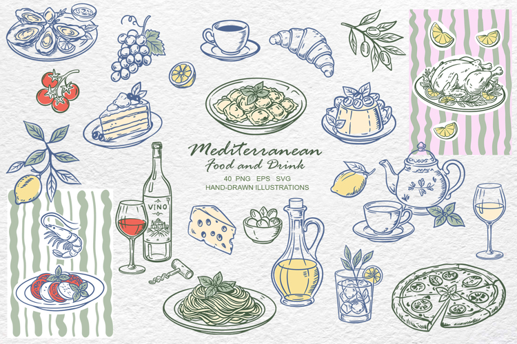 Mediterranean Food & Drink
