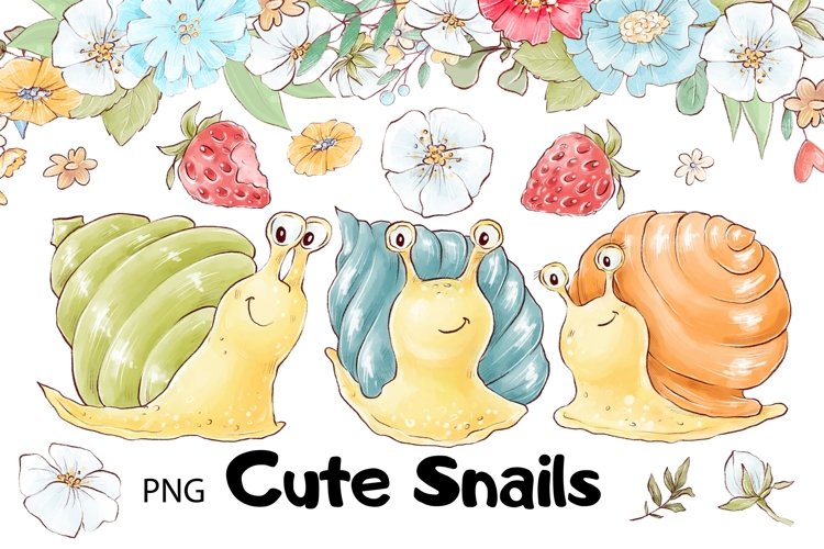 Snail Clipart Image 3