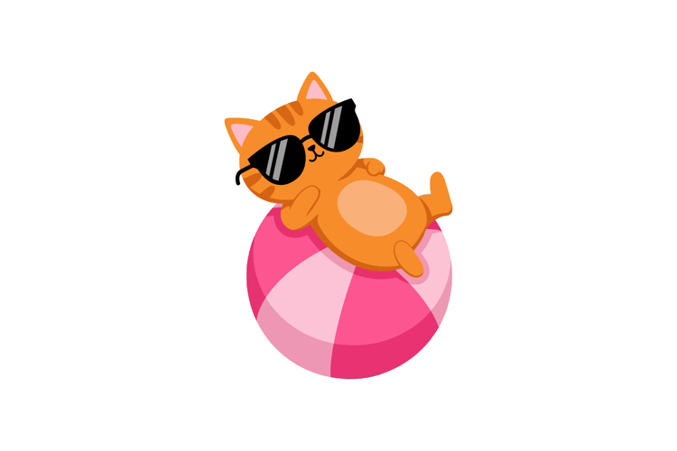 Cute Beach Clipart Image 14