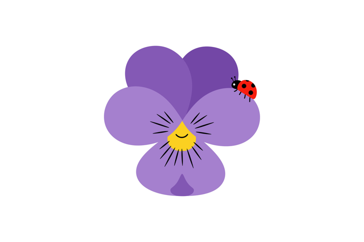 Cute Ladybug Clipart Image 7