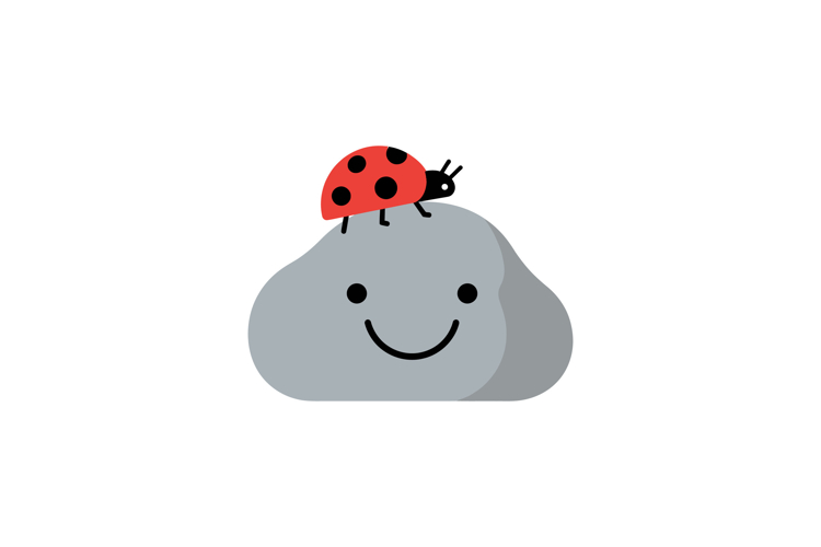Cute Ladybug Clipart Image 5