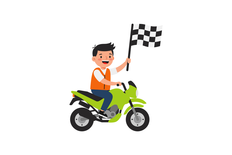 Motorcycle Clipart Image 2