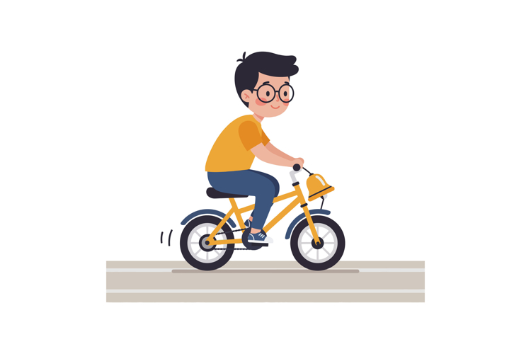 Ride A Bicycle Clipart