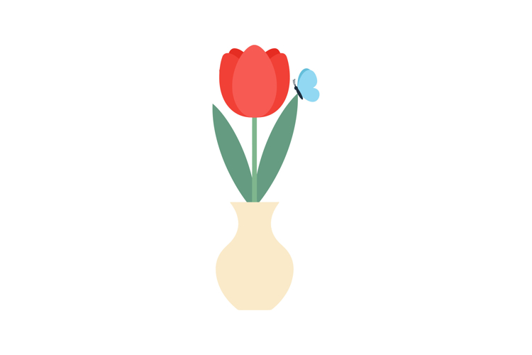 Flower Vase Clipart Image 5