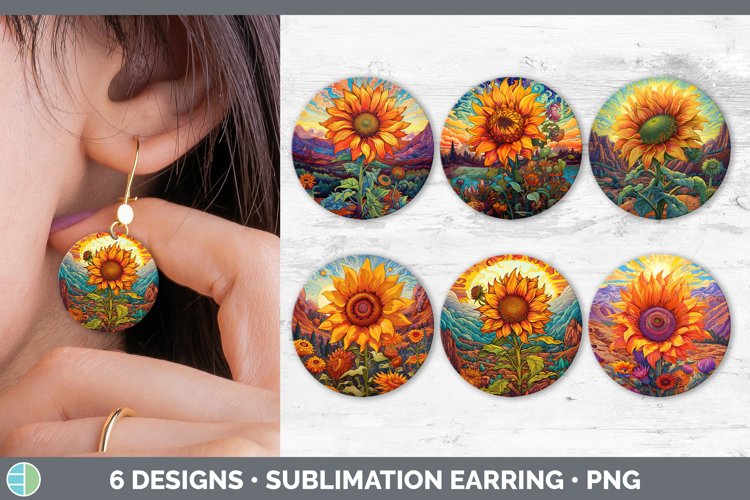 Sunflower Sublimation Designs Image 24