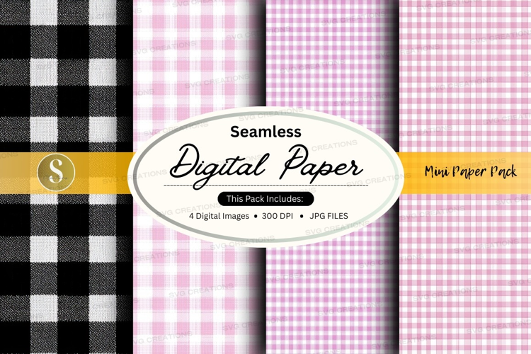 Seamless plaid pattern