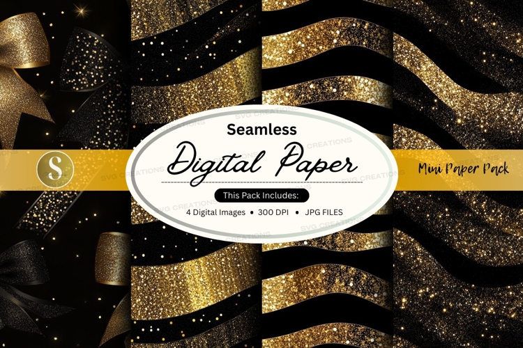 Glitter Seamless Pattern Image 3