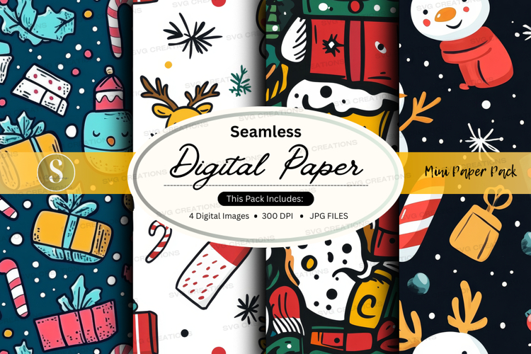 Christmas Seamless Pattern Image 4