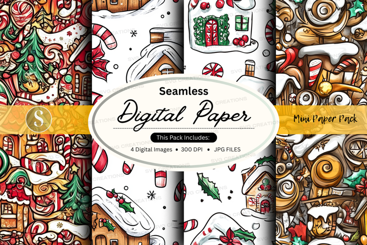 Christmas Seamless Pattern Image 10