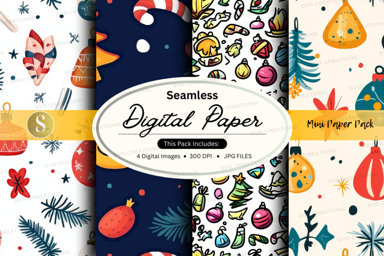 Christmas Seamless Pattern Image 2