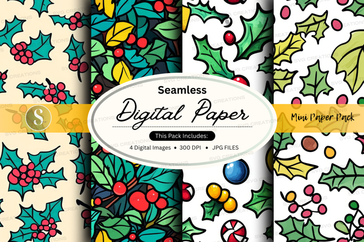 Christmas Seamless Pattern Image 2