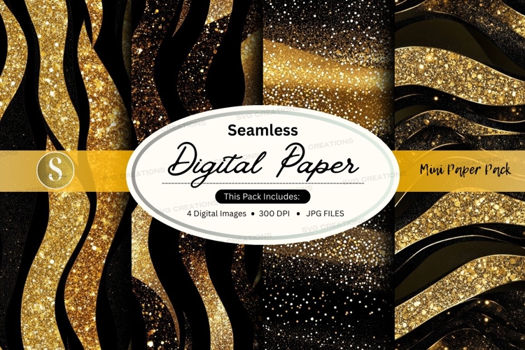 Glitter Seamless Pattern Image 3