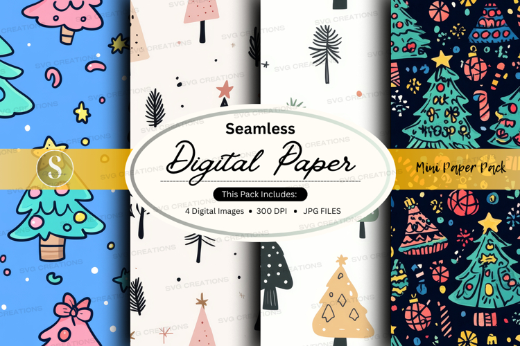 Christmas Seamless Pattern Image 24